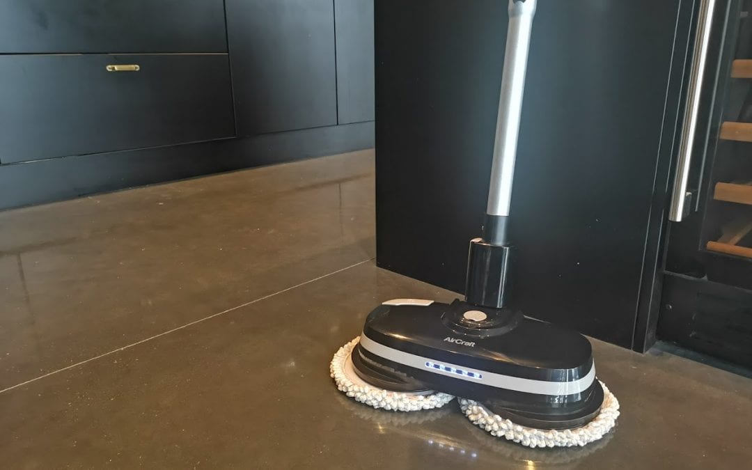 How We Clean Our Polished Concrete Floor